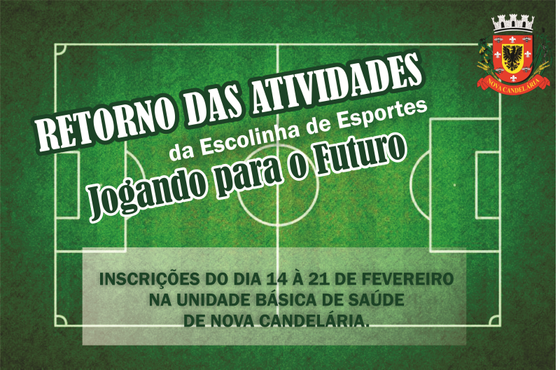 ESCOLINHA JOGANDO PARA O FUTURO ORGANIZA O RETORNO DE SUAS ATIVIDADES